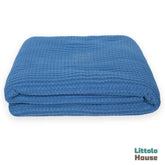 Waffle Premium Bean Bag Layer | Cornflower